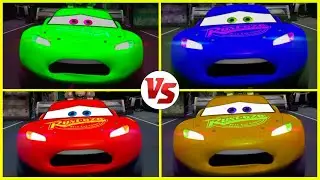 Cars Coffin Dance Animation 🚗⚰️  Lightning McQueen Color VS Battle #mcqueen, #cars,