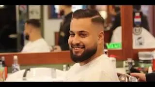 Skin Fade With A Part By Hood Branded A.C Barbershop