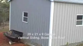 Customer Metal Garage from Carports.com