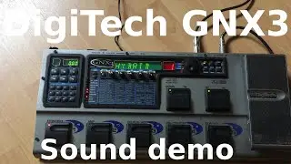 Digitech GNX3 Sound Demo