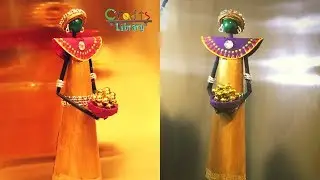 DIY Tribal doll | Paper Doll | How to make Tribal doll with Paper | Living Room Decor