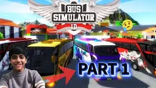 PLAYING BUS SIMULATOR INDONESIA FOR THE FIRST TIME 😊😊