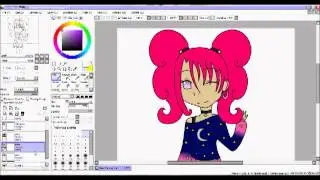 &hearts;♪ Starry Night Aim-Tan ♪&hearts; speed paint 1