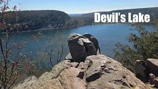 Day hike - Devil’s Lake State Park | Amazing Views and Rock Formations in Wisconsin