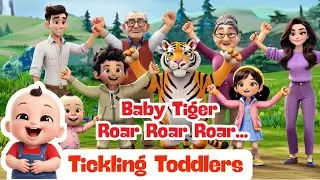 Baby Tiger roar roar roar | Nursery Rhyme Dance Song | Dance Along for Kids