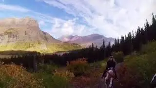Rylo360&deg; Horseback Ride to Grinnell Glacier - Glacier NP