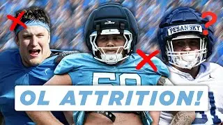 The CONCERN With UNC&rsquo;s OL Attrition + Who&rsquo;s Stepping Up?! | Daily Drop