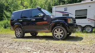 My Lr3 heading to camp!