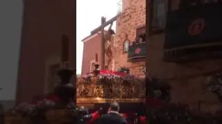 Entrada del Cristo de la Buena Muerte - Semana Santa Alcaraz 2017