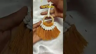 Macrame Car Charm #shorts