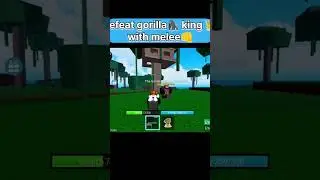 power of melee👊 #roblox #raistar #mrbeastshorts #minecraft #mrghost