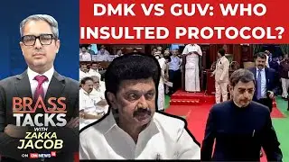High Drama In Tamil Nadu Assembly: RN Ravi Walks Out Citing Disrespect To National Anthem | News18