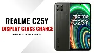 Realme C25Y Display Glass Change Using Separator Machine & Molybdenum Wire | Full Guide