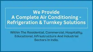 Best Hvac Turnkey Solution in Pune, VRF system Solutions, Hvac Contractor in Pune