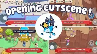 Bluey&rsquo;s Quest For The Golden Pen: The Game (Opening Cutscene)