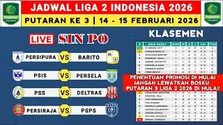 Jadwal Liga 2 Indonesia 2026 Pekan ke 19 - Persipura vs Barito Putera - Klasemen Pegadaian Liga 2