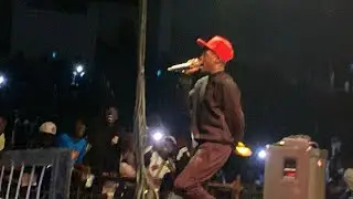 Jnr Spragga akonzeresa at Saintfloew Album Launch