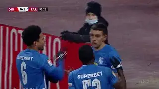 REZUMAT | Dinamo - Farul 0-2. C&acirc;inii roșii &icirc;ncheie anul &icirc;n umilință, Hagi e pe loc de play-off