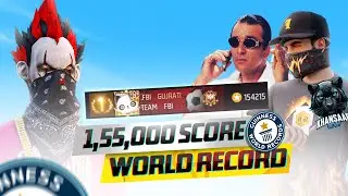 World Record🇵🇰Highest BR Rank Score 155000🔥Discussion with KHANSAAB & FBI GUJRATI