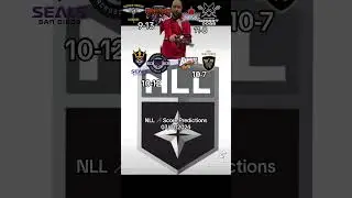 NLL 🥍 Score Predictions 03/01/2024 #sportstube #sportstuber #sports #lacrosse #nll