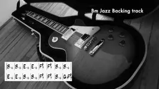 Beautiful Bm Jazz Guitar Backing Track (100 BPM)