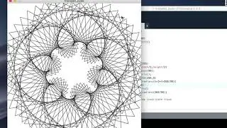 Rotating Triangle Spiral