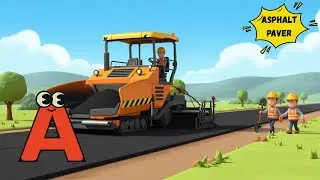ABC Construction Vehicles Song🚜🏗️ | Learn the Alphabet with Big Machines! | Energypac Kids TV