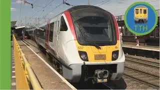 Class 720 departs Colchester