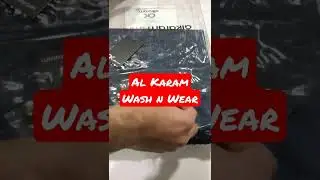 Al Karam Wash n Wear  | Best Vraiety