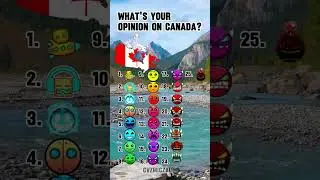 What's your opinion on Canada? #mapping #geography #countries #canada #shorts #fyp