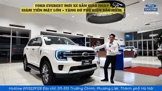 Gi&aacute; xe Ford Everest Mới 2026| Giảm tiền mặt lớn, Tặng g&oacute;i phụ kiện bảo hiểm hấp dẫn v&agrave; Xe sẵn giao
