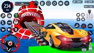 Mega Ramp Car Stunt Master Simulator - GT Impossible Sport Car Racing - Android GamePlay #gta v
