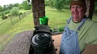 Dyeing plastics on a Stihl 021 chainsaw!