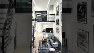 14&times;24 1bhk tiny loft house design whatsapp us for more info#2dfloorplan#3dfloorplan#vastu#elevation