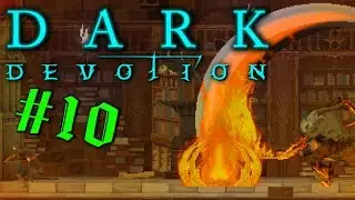Босс Некош Хранитель и его ГОРЯЩАЯ коса | Новый доспех [Dark Devotion #10]