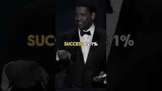 Success Is 1% Luck 2% #denzelwashington #success #lifeadvice #lifelessons #quotes #motivation #short