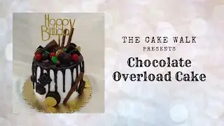 Chocolate Overload Cake / Recipe / Live Baking Classes / The Cake Walk By Julee / Basic Tutorial
