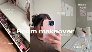 room makeover  ༘⋆ Pinterest inspired, haul SHEIN, cleaning & organizing, decorate, room tour