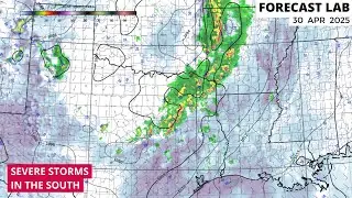 Wed 4/30/25 - US weather | Severe weather returns to the south | Major California weekend storm