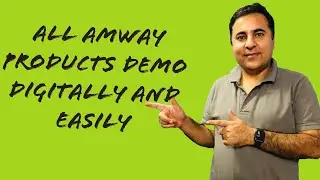 ALL AMWAY PRODUCTS DEMO DIGITALLY AND EASILY || AMIT SETHI || AMBRITT EDUCATION