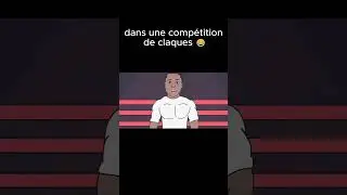 Dans une comp&eacute;tition de claques 😂 #dr&ocirc;le #slapcompetition #slapbattles #animation #dessinanime #lol