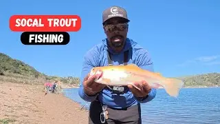 SoCal Trout Fishing ( Lake Irvine)