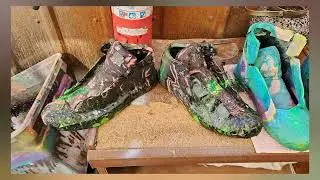 Hydrodipped Converse Shoes