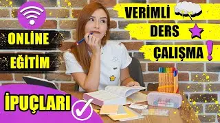 👩🏻‍💻ONLİNE EĞİTİMDE VERİMLİ DERS ÇALIŞMA📚📝 ÖNEMLİ İPUÇLARI✅