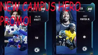 NEW CAMPUS HERO PROMO! FREE 87 RG3! MADDEN 24 GAMEPLAY