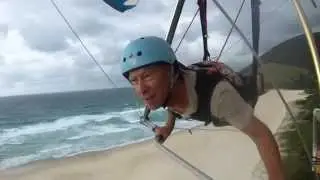Hang Gliding Flight at Blueys Beach NSW