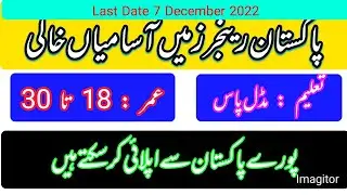 Pakistan Ranger (Punjab)Jobs 2022 #pakistanrangers
