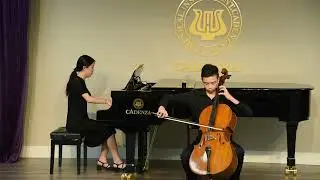 Allegro appassionato by Camille Saint-Sa&euml;ns - Jason Liu and Irene Huang