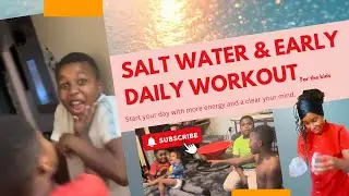 Salt Water Cleanse for Negative Energy + The Boys&rsquo; Early Morning Jog | UK Mum Life