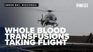 Rescue helicopter can now provide emergency blood transfusions in-flight